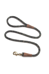 Mendota Pet Snap Leash - British-Style Braided Dog Lead, Made in The USA - camo, 38 in x 6 ft - for SmallMedium Breeds