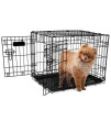 Petmate ProValu Double Door Wire Dog Crate
