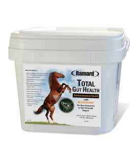 Ramard Total Gut Health- Equine Supplement for Digestion, Horse Powder Supplement For Gastrointestinal Health & Total Gut Balance, Total Equine Feed Powder for Best Performance,6.75 lbs,180-Day Supply