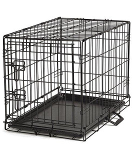 ProSelect Easy Dog Crates for Dogs and Pets - Black; Small, Medium, Medium-Large, Large, Extra Large