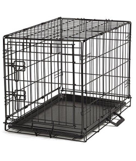 ProSelect Easy Dog Crates for Dogs and Pets - Black;Medium-Large