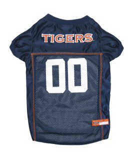 NcAA college Auburn Tigers Mesh Jersey for DOgS cATS, Large Licensed Big Dog Jersey with your Favorite FootballBasketball college Team