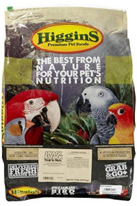 Higgins 466702 Higg Avian Fruit To Nut Treat For Birds, 20-Pound