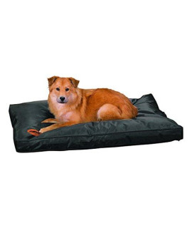 Slumber Pet Toughstructable Beds - Stain-, Odor-, and Water-Resistant Ultra-Durable Nylon Beds for Dogs - Large, 42, Black