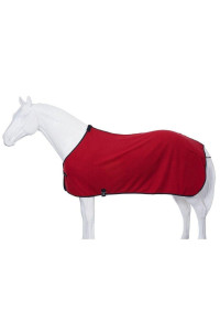 Tough 1 Soft Fleece Blanket LinerSheet, Red, Large