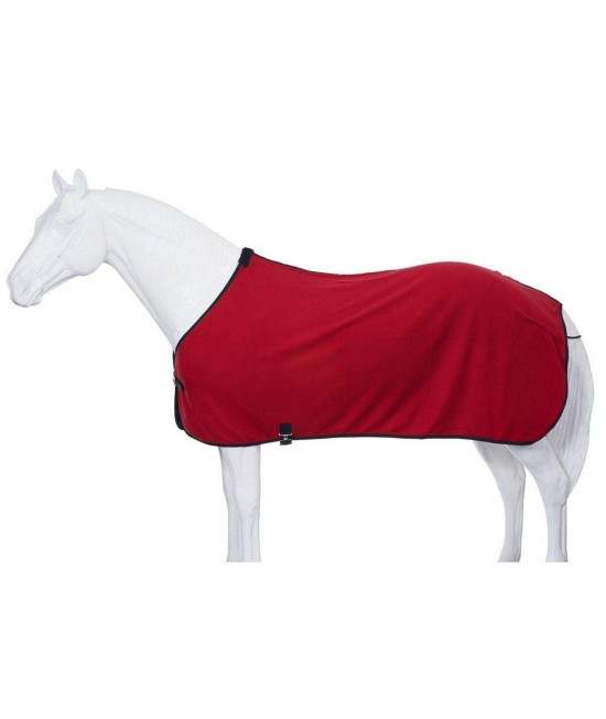 Tough 1 Soft Fleece Blanket LinerSheet, Red, Large