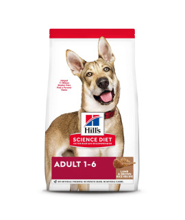 Hills Science Diet Dry Dog Food, Adult, Lamb Meal & Brown Rice Recipe, 15.5 lb. Bag