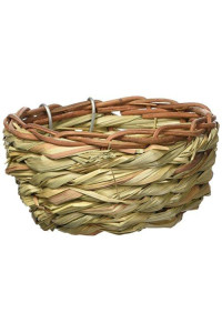 Prevue Pet Products BPV1153 Bamboo Canary Bird Twig Nest, 3-Inch