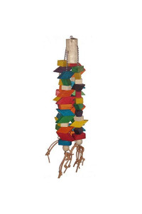 A&E cage company X-Large Trapezoid Bird Toy WoodRope