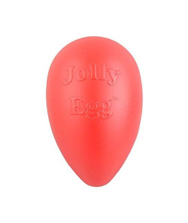 Jolly Pets Jolly Egg Dog Toy, 12 Inches/Large, Red