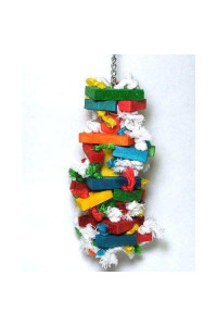 Caitec Bird Toy Knots Block 4in x 13in Medium
