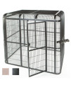 A&E cage co. Walk in Aviary 110x62 Black