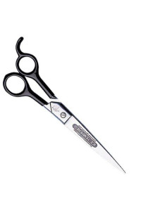 Dubl Duck Carbon Steel Small Pet Fillipino 88B Straight Shears with Plastic Coated Handles, 8-1/4-Inch