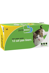 Van Ness Large Cat Pan Liners, 12 Count