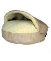 Snoozer Luxury Microsuede cozy cave Pet Bed, Extra Large, Buckskin