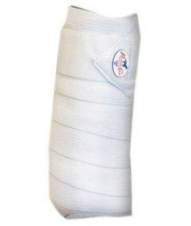 Professionals Choice Equine Combo Bandage Wraps Value Pack, Set of 4 (Universal Size, White)