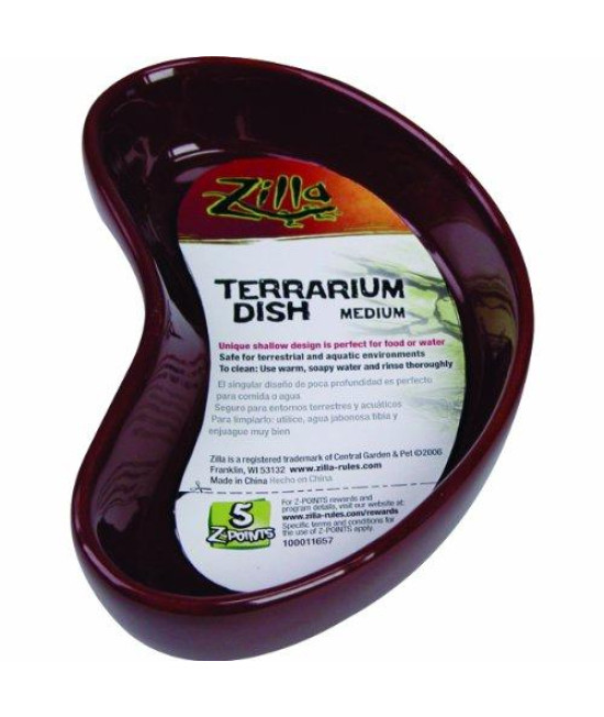 Zilla Kidney Bowl Terrarium Dish