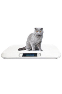Digital Portable Pet Dog Cat Scale 44 Lb X 0.22 Lb By Ibe Supply (One Pack)