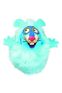 Bamboo Pet CAM650554 Fat Cat Kitty Hoots Fluff Bunnies Cat Toy, Pink and Blue