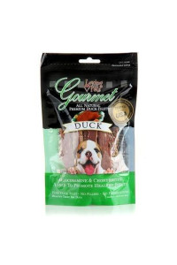 Loving Pets gourmet All Natural Meat Snack Duck 4oz Treats & chews