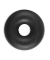 Goughnuts Original Medium Dog Chew Toy Ring for Aggressive Chewers from 30-70 Pounds in Black. Durable Rubber Dog Chew Toy for Medium Breeds and Power Chewers