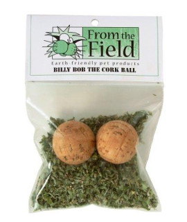 From The Field Billy Bob The Cork Ball Catnip Toy