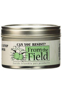 From The Field 1-Ounce Can You Resist Catnip Leaf and Flower Tin Can