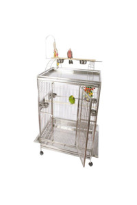 A&E cage 8004030 Platinum Play Top Bird cage with 1 Bar Spacing 40 x 30