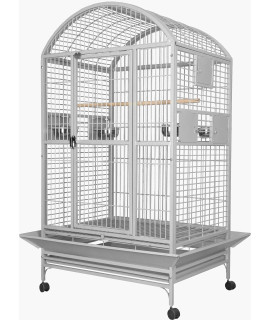 A&E cage 9003628 White Dome Top Bird cage X-Large