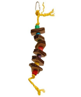 Zoo Max DUS651S Slice Small Shred-X 10 x 2in Bird Toy