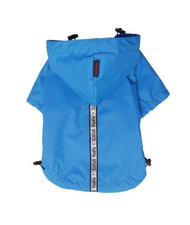Puppia Authentic Base Jumper Raincoat Xx-Large Sky Blue