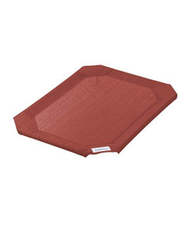 Coolaroo Replacement Cover, The Original Elevated Pet Bed by Coolaroo, Medium, Terracotta