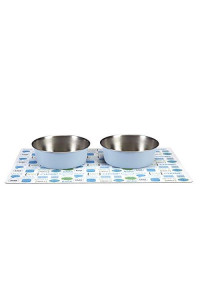 Proselect PS Stay On Mat Trio for Pets, Blue
