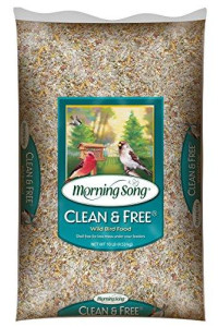 Morning Song 11959 Clean and Free Wild Bird Food, 10-Pound