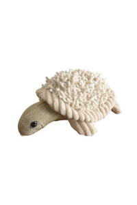 Pet Lou 00983 Naturally Twisted Dog Chew Toy, 6-Inch Turtle