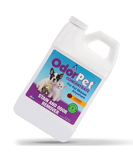 OdorPet Home Cleaning Concentrate | Enzyme Carpet Cleaner | Pet Urine Odor Eliminator | Pet Spray Cleaner Refill | 64 Oz. by Alpha Tech Pet (Black Cherry)