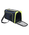 Pet Life B99Bl Collapsible Expandable Pet Carrier, One Size, Navy Blue
