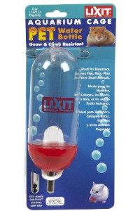 Lixit Aquarium Cage Hamster Water Bottle