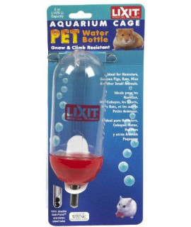 Lixit Aquarium Cage Hamster Water Bottle