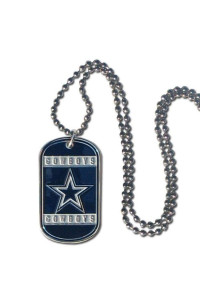 Siskiyou Sports NFL Dallas cowboys Dog Tag Necklace, 36-Inch