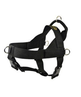 Dean & Tyler D&T UNIVERSAL BK-M DT Universal No Pull Dog Harness with Adjustable Straps Medium Fits girth 66cm to 81cm Black