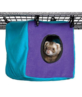 Ferret Nation Cozy Cube for Ferret Nation & Critter Nation Small Animal Cages | Measures 8.5L x 8.5W x 9H - Inches