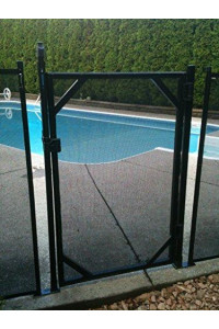 WaterWarden Fencing, Easy DIY Installation, WWG301, 5 (60 H), Black