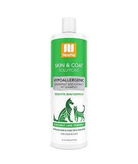 Nootie - Pet Shampoo for Sensitive Skin -Revitalizes Dry Skin & Coat - Natural Ingredients - Soap, Paraben & Sulfate Free - Cleans & Conditions