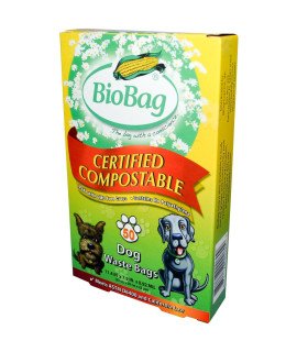 Dog Waste compost Bio Bags FULL cASE (50 per Box 12 Boxes per case)