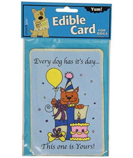 Crunchkins 1036 Edible Crunch Card, Every Dog Has ItS Day