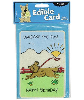 Crunchkins Edible Crunch Card, Birthday, Unleash The Fun