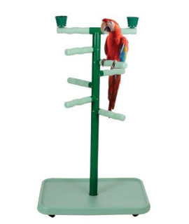 Acrobird Large Play Tower 22 12-Inch D by 32-Inch L green