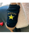 Parisian Pet Sheriff Dog T-Shirt, M