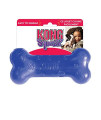 KONG - Squeezz Bone - Strong Squeaky Dog Toy, Squeaks even if punctured - For Large Dogs (Assorted Colors)